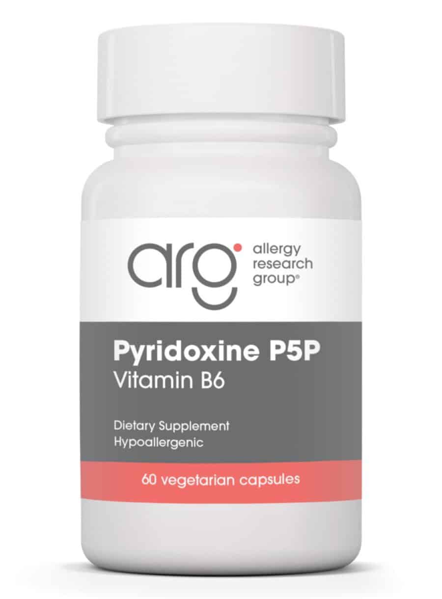 Allergy Research Group Pyridoxine P5P (B-6) -- vitamin B6, dietary supplement.