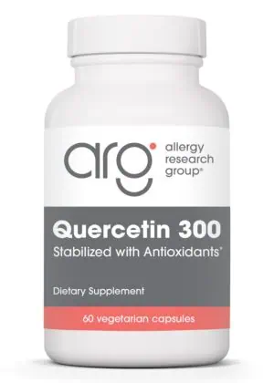 Allergy Research Group Quercetin 300 -- quercetin supplement, antioxidant support.