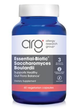 Allergy Research Group Saccharomyces Boulardii -- probiotic yeast, digestive health.