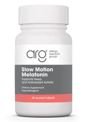 Allergy Research Group Slow Motion Melatonin -- melatonin, sleep support.