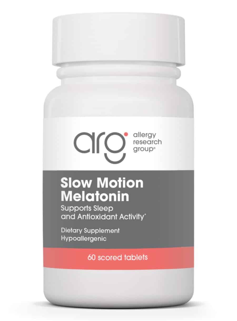 Allergy Research Group Slow Motion Melatonin -- melatonin, sleep support.
