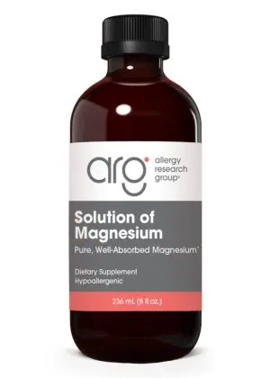 Allergy Research Group Solution of Magnesium -- magnesium supplement, absorbable magnesium.