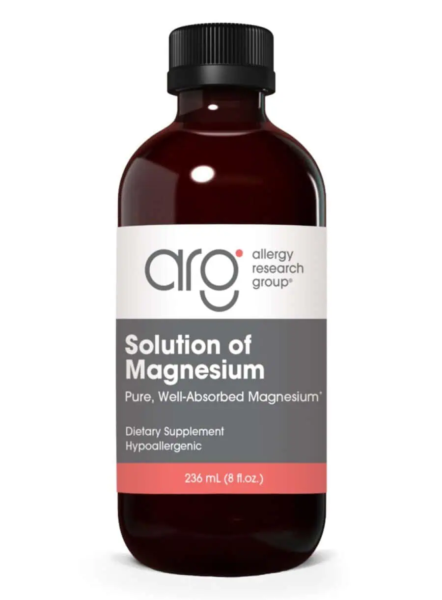 Allergy Research Group Solution of Magnesium -- magnesium supplement, absorbable magnesium.