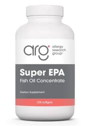 Allergy Research Group Super EPA -- fish oil, omega-3.
