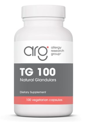 Allergy Research Group TG 100 Natural Glandulars -- thyroid support, immune health.
