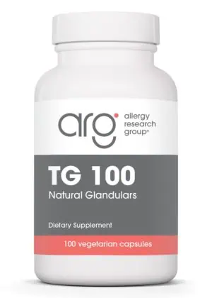 Allergy Research Group TG 100 Natural Glandulars -- thyroid support, immune health.