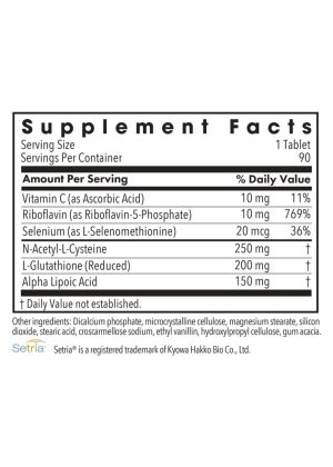 Allergy Research Group ThioDox(R) -- detoxification support, immune function. - Back