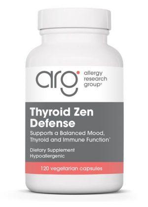 Allergy Research Group Thyroid Zen Defense -- thyroid support, immune health.