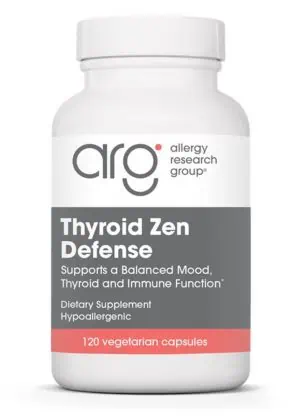 Allergy Research Group Thyroid Zen Defense -- thyroid support, immune health.