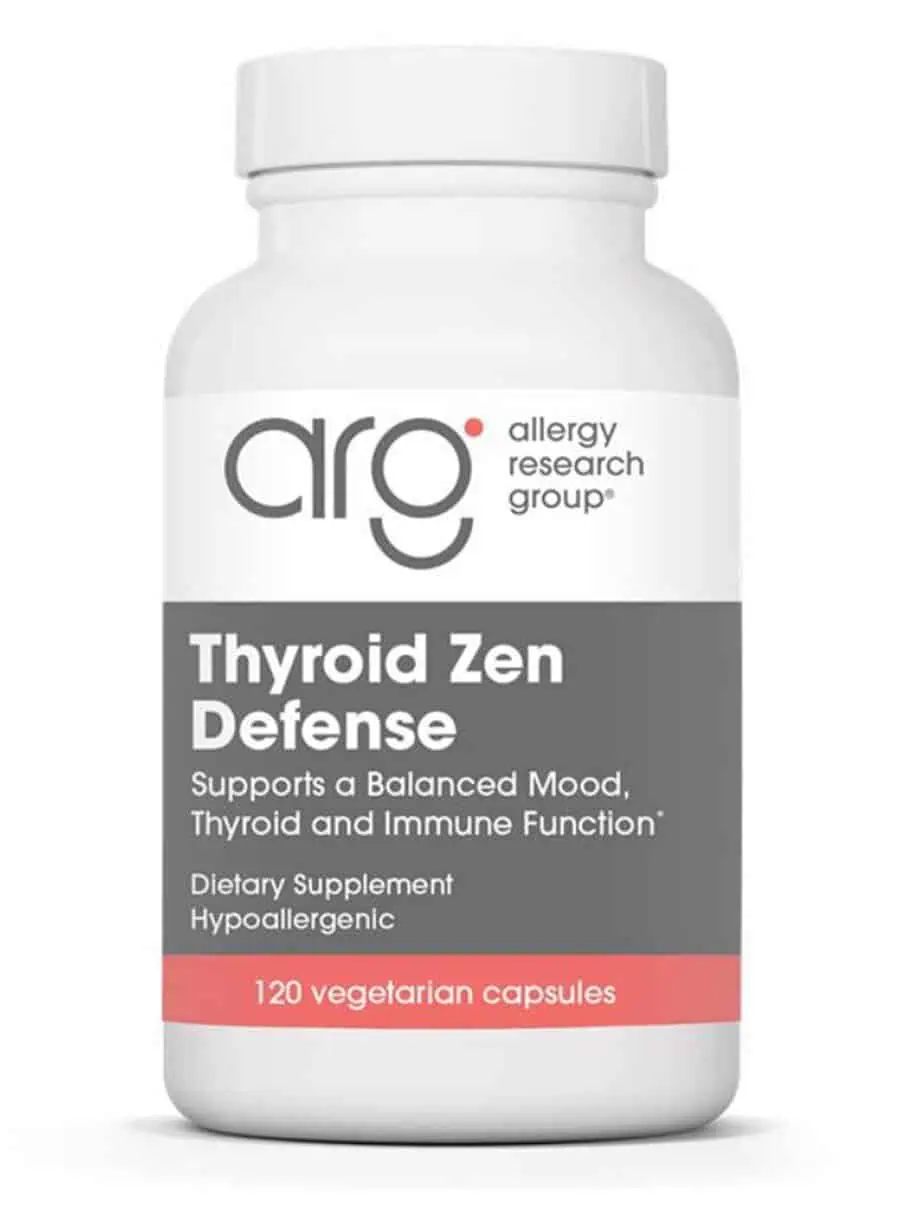 Allergy Research Group Thyroid Zen Defense -- thyroid support, immune health.