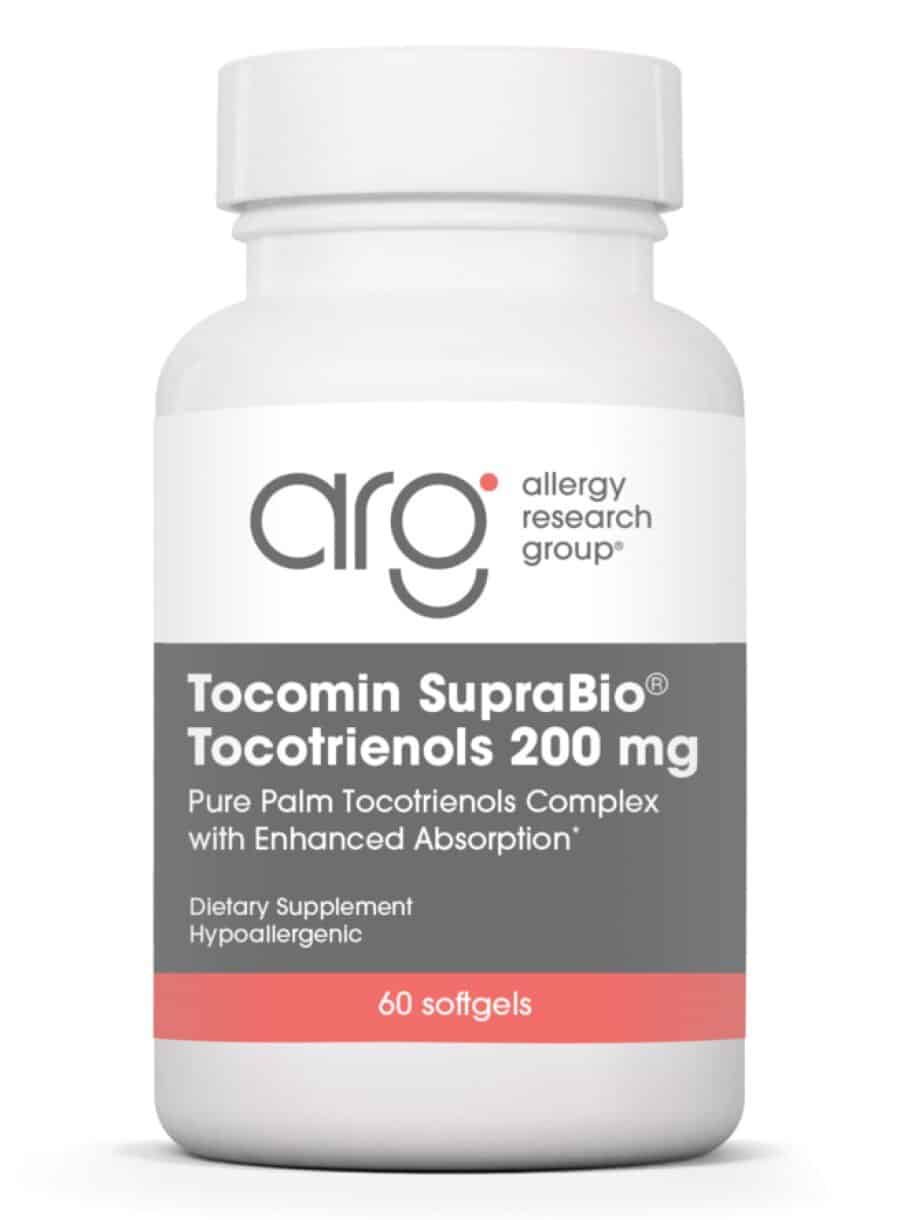 Allergy Research Group Tocomin SupraBio Tocotrienols 200mg -- tocotrienols, vitamin E