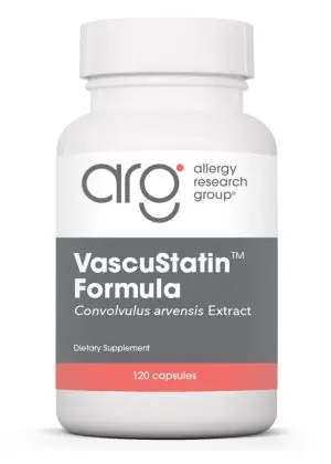 Allergy Research Group VascuStatin Formula -- immune support, vascular health.