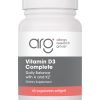 Allergy Research Group Vitamin D3 Complete Daily Balance with A and K2 -- vitamin D, vitamin A