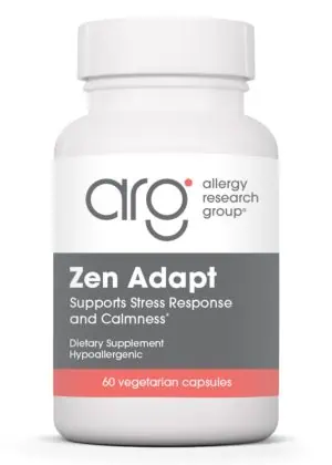 Allergy Research Group Zen Adapt w/ L-Theanine -- stress support, cognitive clarity.