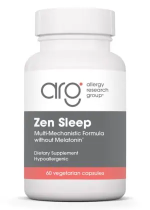 Allergy Research Group Zen Sleep -- sleep support, relaxation.