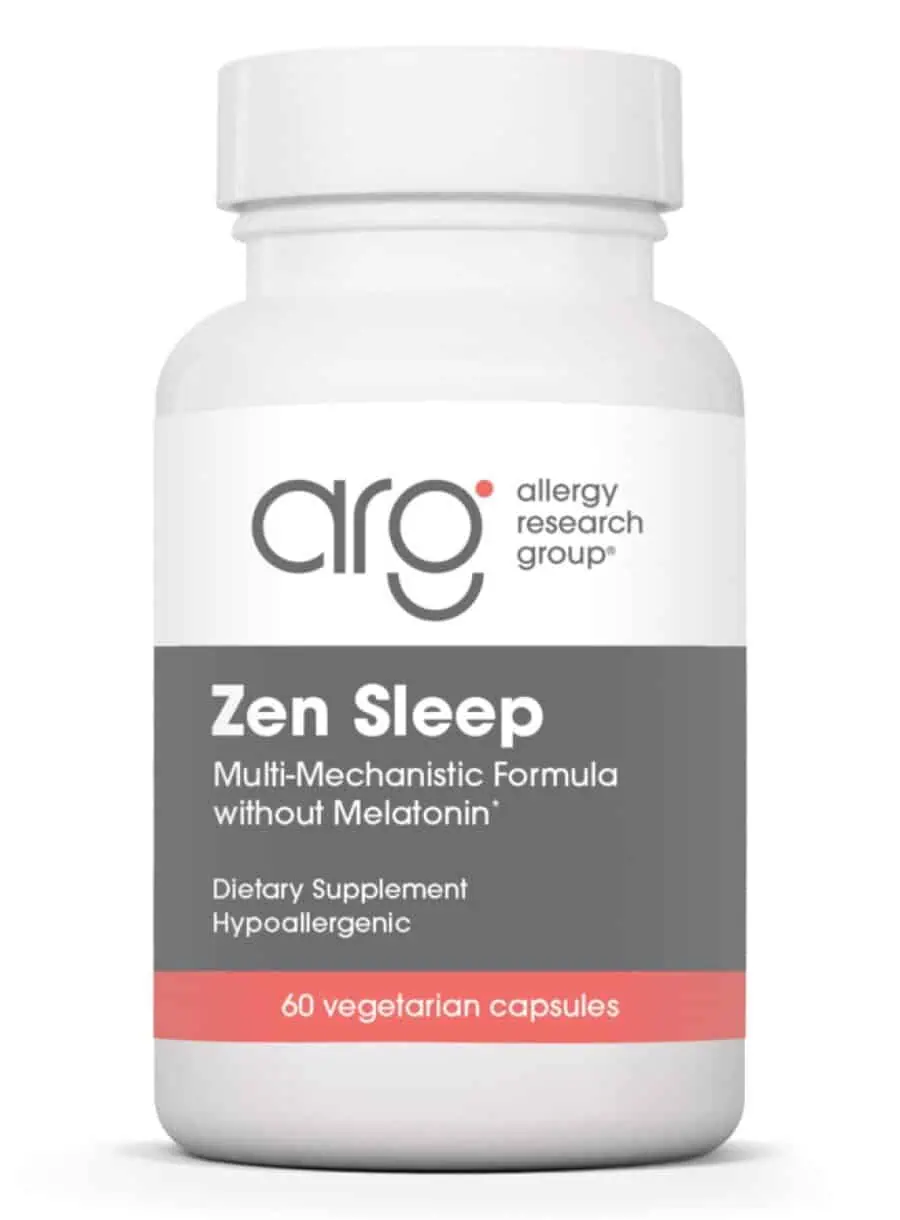 Allergy Research Group Zen Sleep -- sleep support, relaxation.