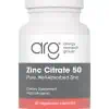 Allergy Research Group Zinc Citrate 50mg -- zinc supplement, immune support.