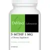 DaVinci Labs 5-MTHF 1mg -- folate supplement, bioavailable folate.