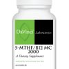 DaVinci Labs 5-MTHF/B12 MC -- folate supplement, B12 support.