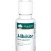 Seroyal/Genestra A-Mulsion Liquid -- emulsified vitamin A, vegan-friendly.