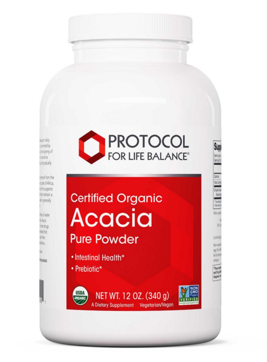 Protocol For Life Acacia Powder -- prebiotic powder, digestive health.