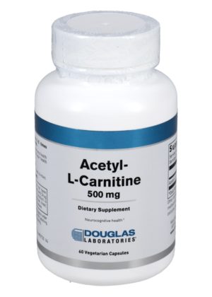 Douglas Laboratories Acetyl L-Carnitine 500mg -- acetyl-l-carnitine, cognitive support.