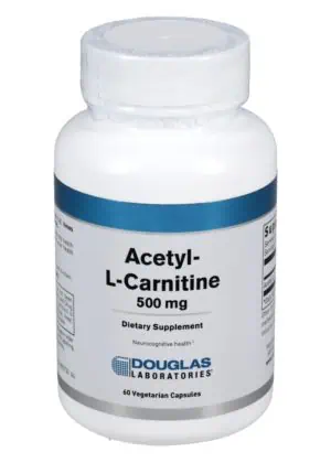Douglas Laboratories Acetyl L-Carnitine 500mg -- acetyl-l-carnitine, cognitive support.