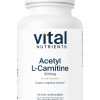 Vital Nutrients Acetyl L-Carnitine 500mg -- cognitive support, memory enhancement.