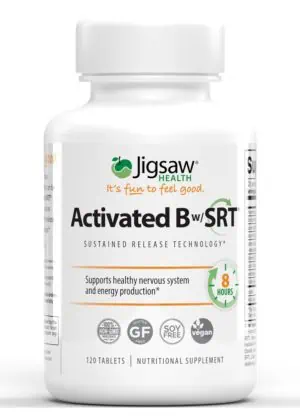 Jigsaw Health Activated B w/SRT -- B vitamins, energy support.