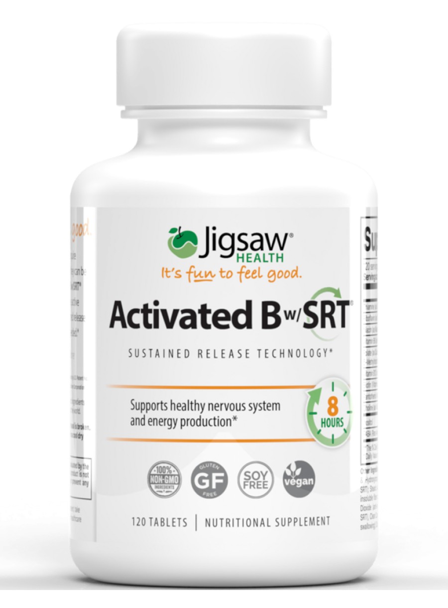 Jigsaw Health Activated B w/SRT -- B vitamins, energy support.