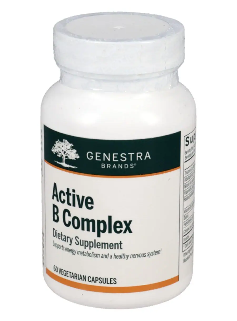 Genestra Active B Complex -- B vitamins, metabolism support.
