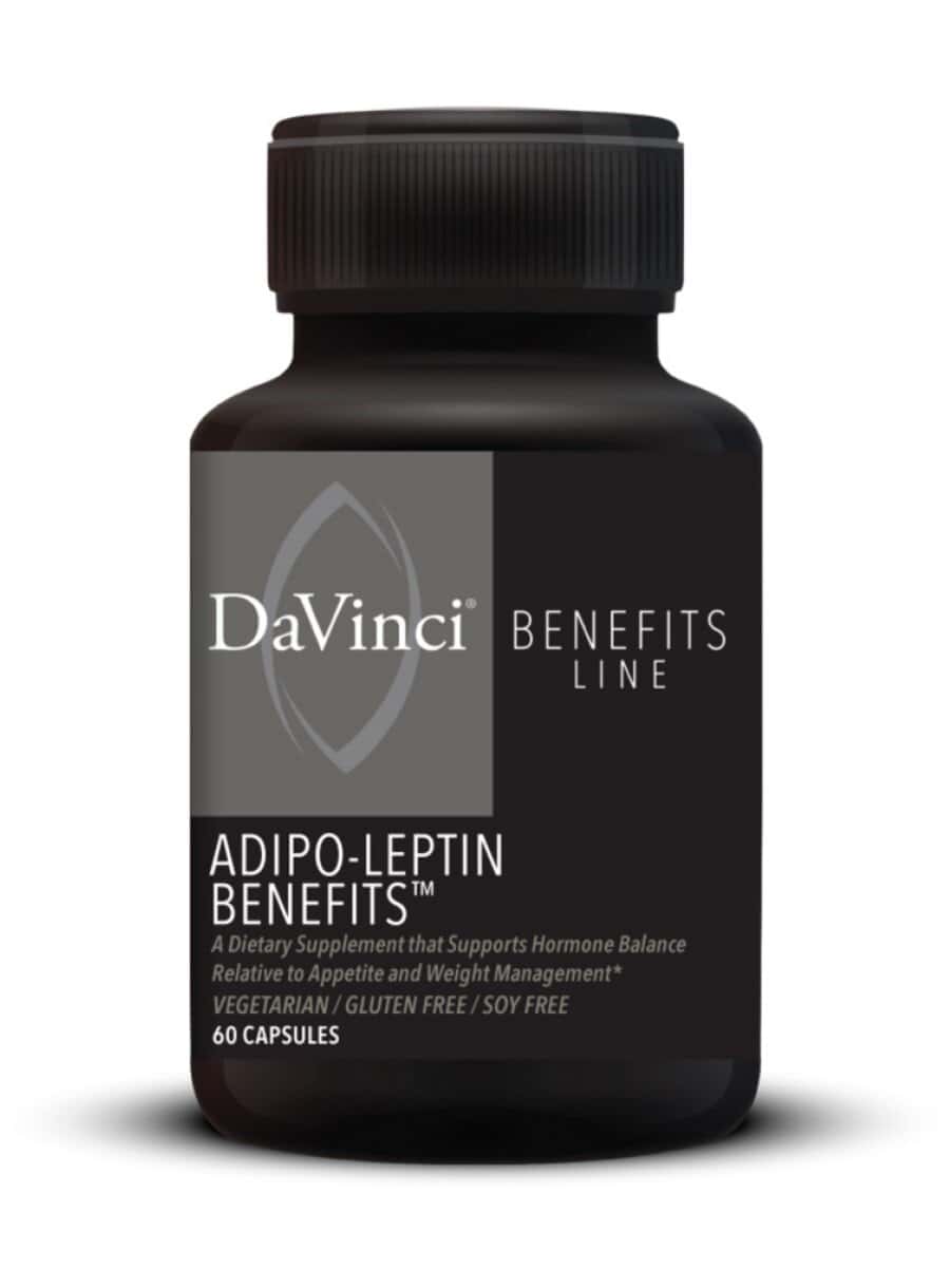 DaVinci Labs Adipo-Leptin Benefits -- weight management, appetite support.
