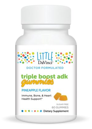 DaVinci Labs ADK Gummies -- vitamins A D3 K2, bone health