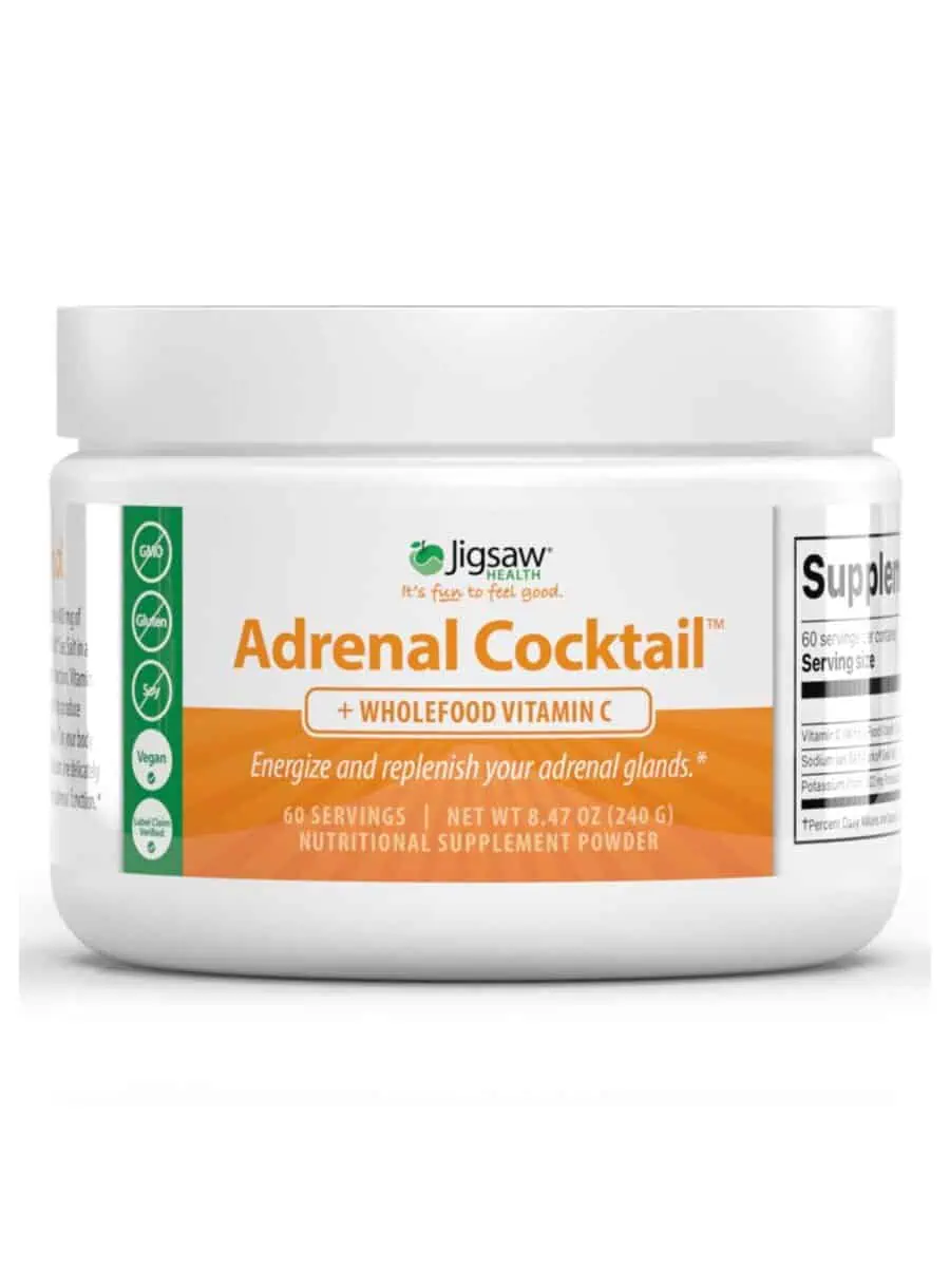 Jigsaw Health Adrenal Cocktail Powder -- adrenal support, vitamin C