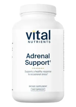 Vital Nutrients Adrenal Support -- adrenal support, stress relief
