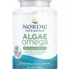 Nordic Naturals Pro Algae Omega -- vegetarian omega-3, plant-based EPA DHA.