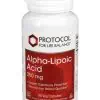 Protocol For Life Alpha Lipoic Acid 250mg -- antioxidant support, glucose metabolism.