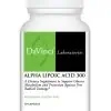 DaVinci Labs Alpha Lipoic Acid 300mg -- glucose metabolism support, antioxidant support.
