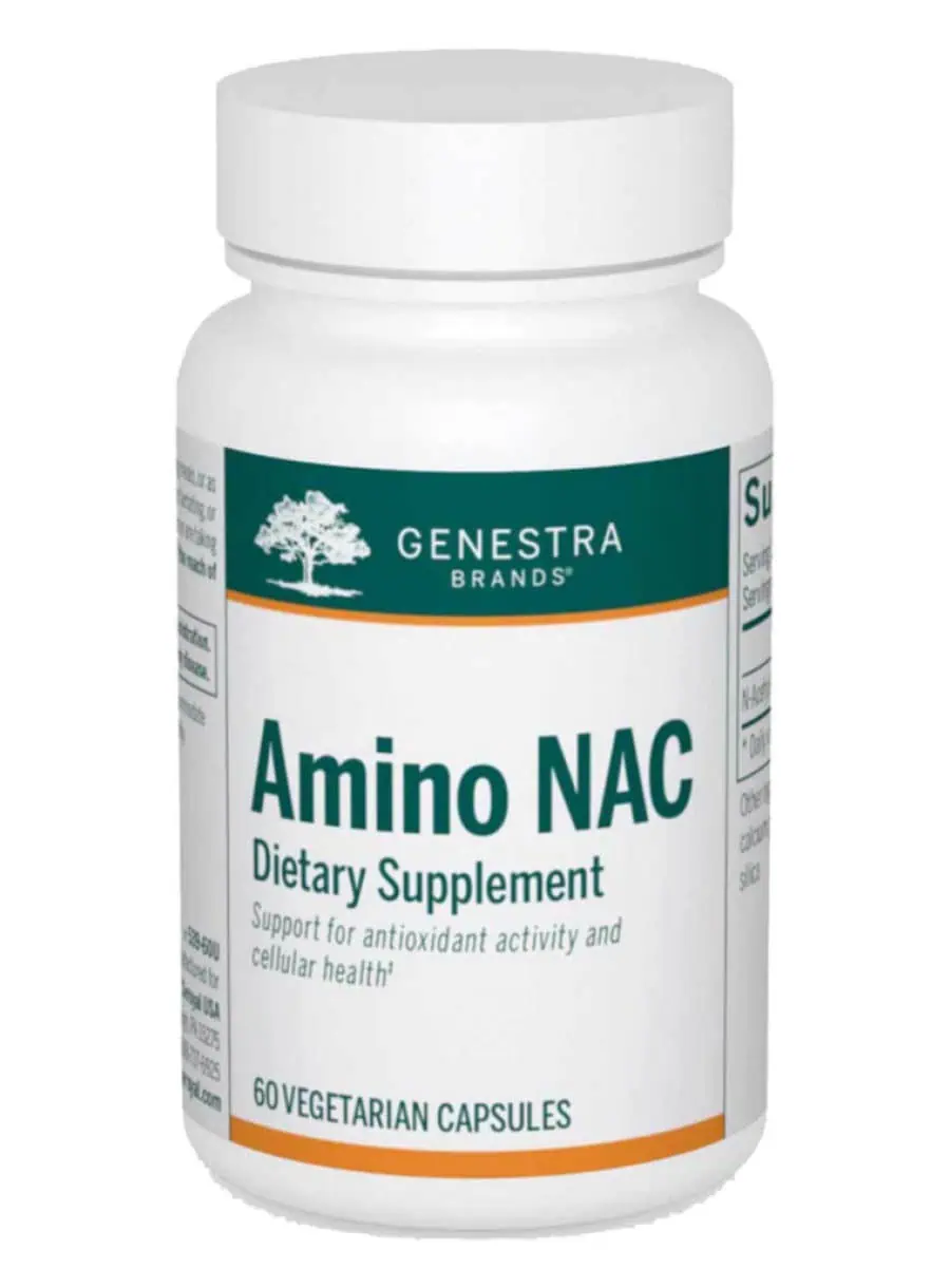 Seroyal/Genestra Amino NAC -- antioxidant support, cellular health.