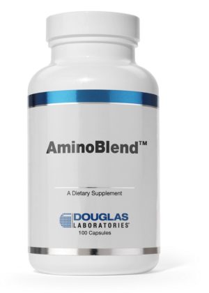 Douglas Laboratories Aminoblend -- amino acids, dietary supplement.