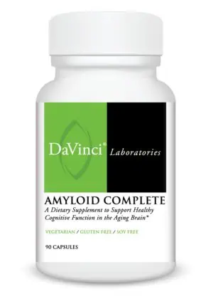 DaVinci Labs Amyloid Complete -- cognitive support, brain health.