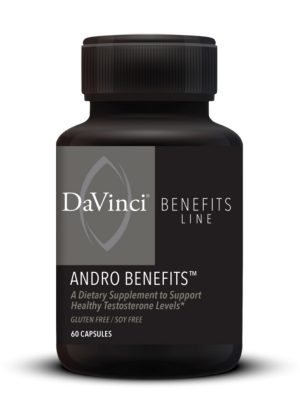 DaVinci Labs Andro Benefits -- testosterone support, metabolic health.