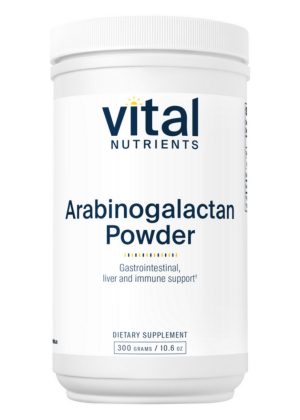 Vital Nutrients Arabinogalactan Powder -- gut health, immune support.