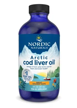 Nordic Naturals Pro Arctic Cod Liver Oil Orange -- fish oil, omega-3