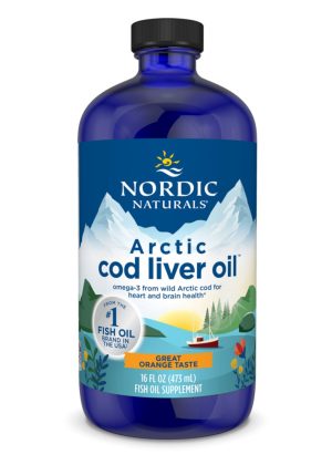 Nordic Naturals Pro Arctic Cod Liver Oil(TM) -- omega-3 supplement, fish oil.