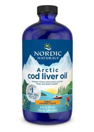 Nordic Naturals Pro Arctic Cod Liver Oil(TM) -- omega-3 supplement, fish oil.