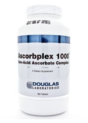 Douglas Laboratories Ascorbplex 1000 Buffered -- vitamin C, antioxidant support.