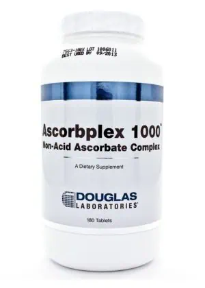 Douglas Laboratories Ascorbplex 1000 Buffered -- vitamin C, antioxidant support.