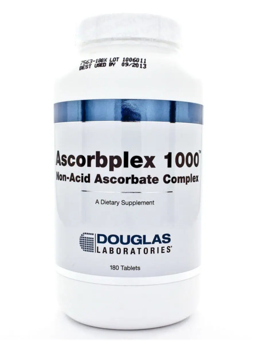 Douglas Laboratories Ascorbplex 1000 Buffered -- vitamin C, antioxidant support.
