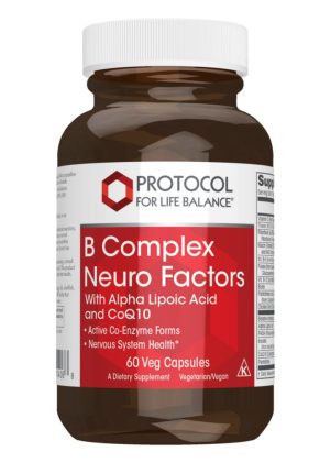 Protocol For Life B Complex Neuro Factors -- B Vitamins, Nervous System Health